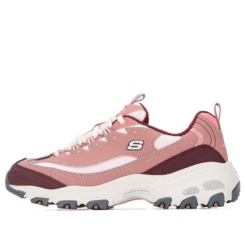 (WMNS) Skechers D Lites Shoes 'Pink Red' 13143-DKRS