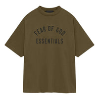 Fear of God Essentials Jersey Crewneck Tee 'Olive' 125BT244194F
