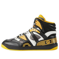 Gucci Basket High 'Black Demetra Yellow' 661308-2SH90-1098