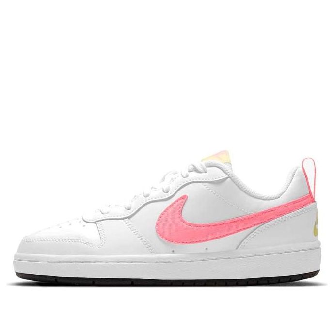 (GS) Nike Court Borough Low 2 'White Sunset Pulse' BQ5448-108