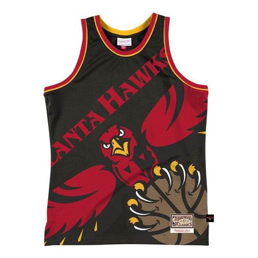 Mitchell & Ness Blown Out NBA Tank 'Atlanta Hawks' MSTKBW19146-AHABLCK