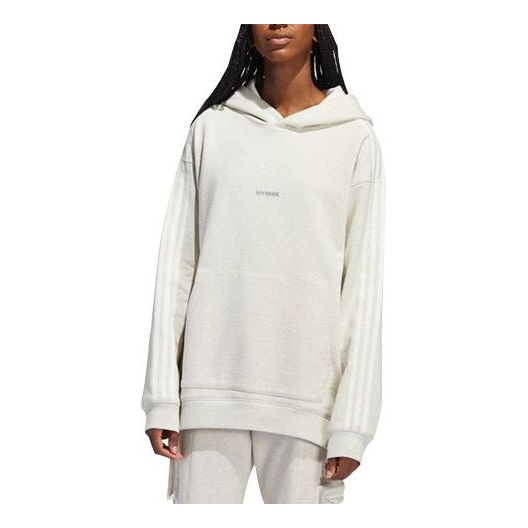 adidas x Ivy Park Reflective Logo Print Pullover Unisex Beige H21209