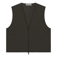 Fear of God Essentials FW22 Vest 'Off Black' FOG-FW22-255