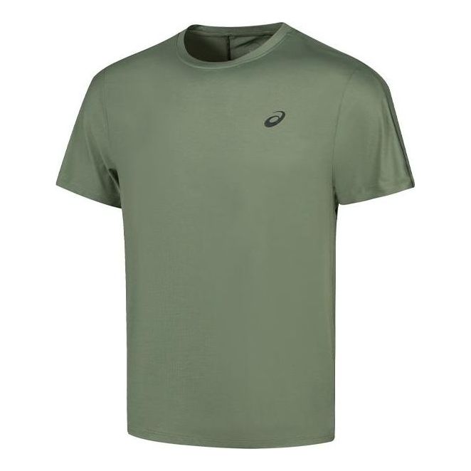 ASICS LITE-SHOW Short Sleeved Running Top Asia Sizing 'Slate Grey' 2011D069-020