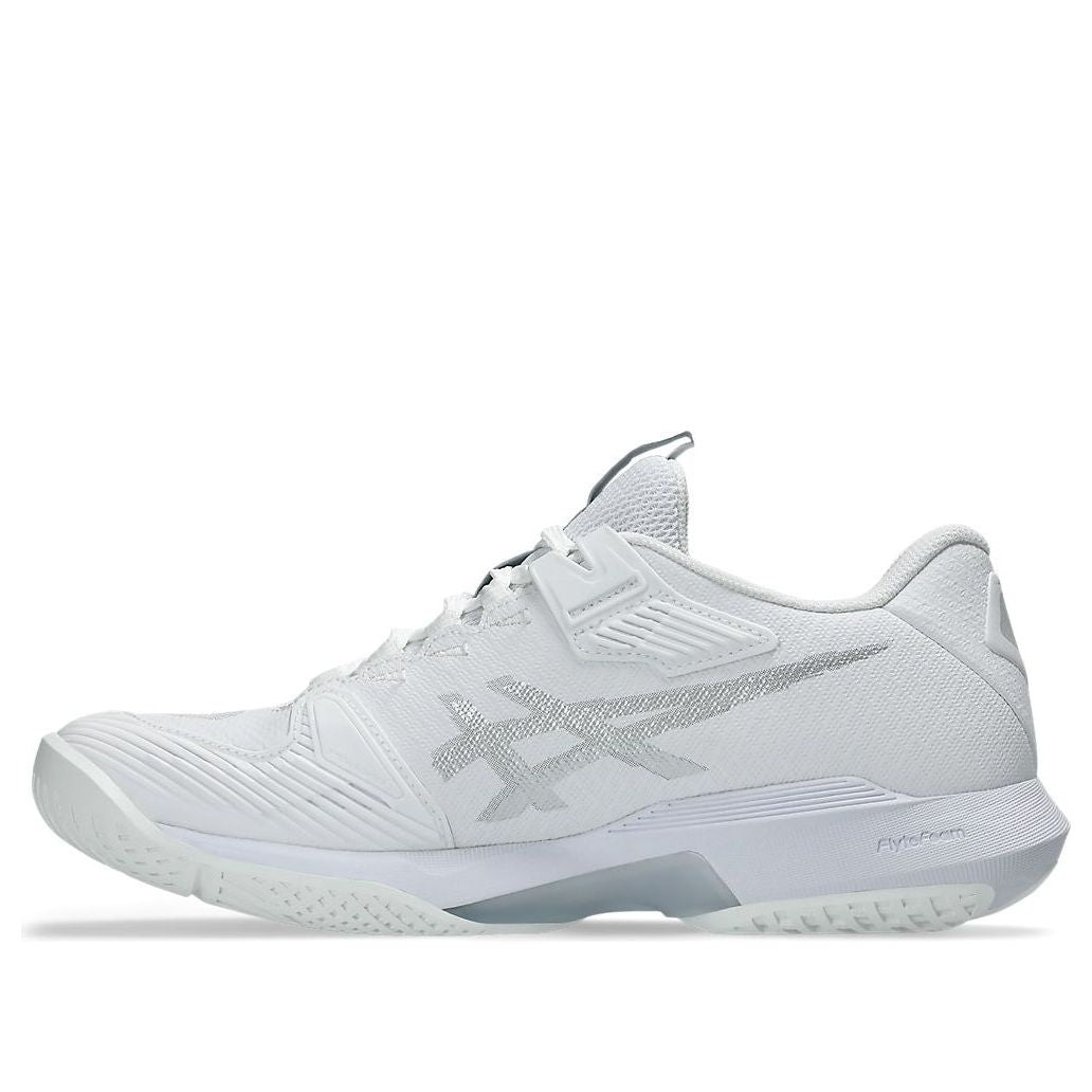 (WMNS) ASICS Solution Speed FF 4 'White Pure Silver' 1042A307-101