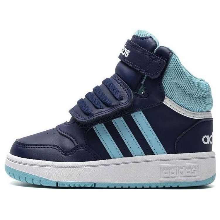 (TD) adidas Hoops Mid 'Navy Baby Blue' IF5314