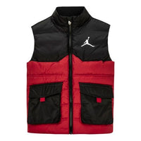 (PS) Air Jordan Blocked Down Vest 'Gym Red' JD2242009GS-001