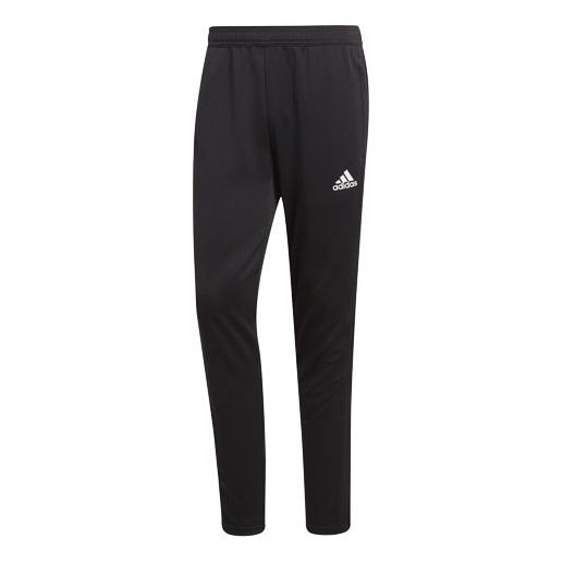 adidas Letter Logo Print Sports Trousers Black BS0526