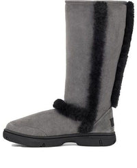 (WMNS) UGG Sunburst Tall Black Gray 5218-GRB