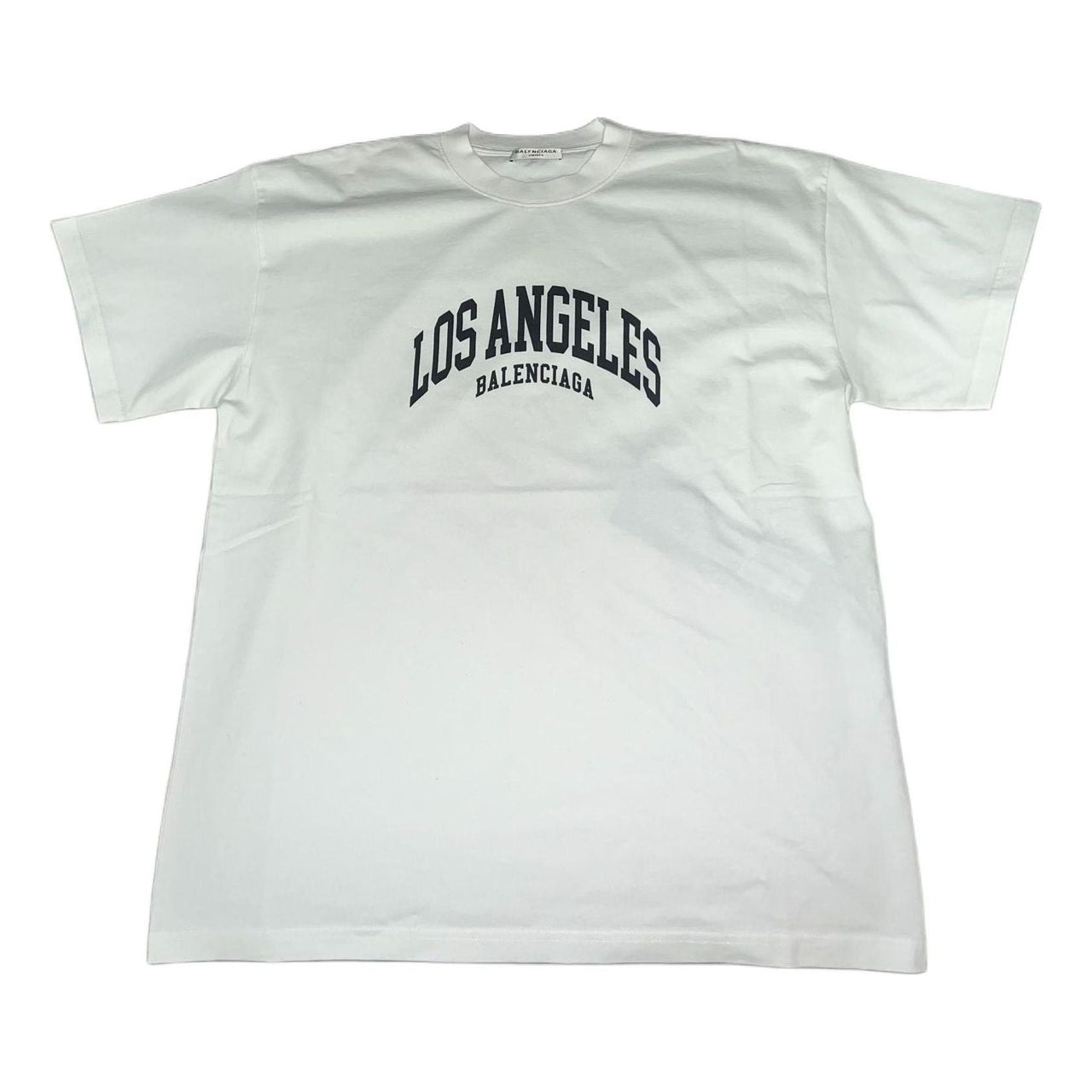 (WMNS) Balenciaga Los Angeles City T-Shirt 'White' 612965TLVL59040