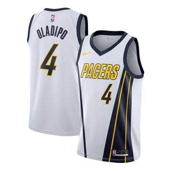 Nike Earned Edition NBA Ind NBA City Edition Swingman Jersey Mens White CD7011-100