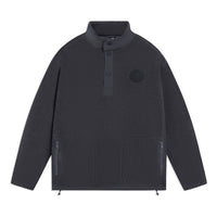 Li-Ning Half Zip Polar Fleece Jacket 'Dark Grey' AAES939-4