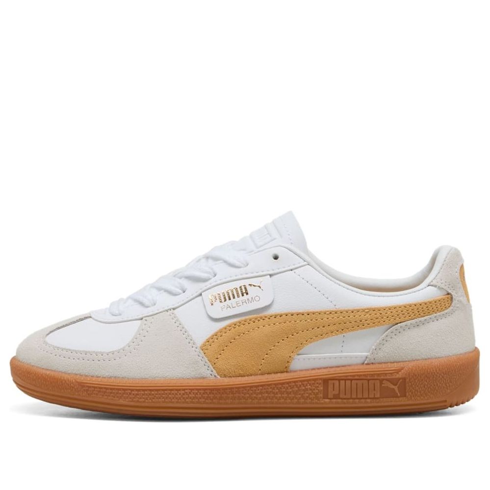 PUMA Palermo Leather 'PUMA White Almost Apricot' 396464-19