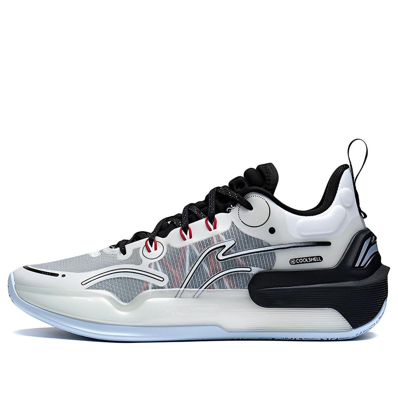 Li-Ning Yushuai 16 low V4 'White Black' ABAT003-1