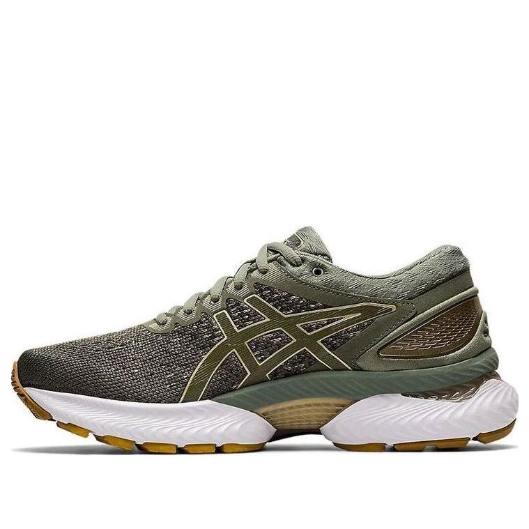 (WMNS) ASICS Gel-Nimbus 22 Knit 'Lichen Green' 1012A678-301