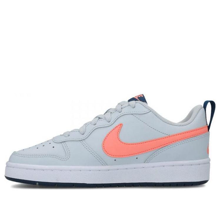 (GS) Nike Court Borough Low 2 'Grey Pink' BQ5448-009