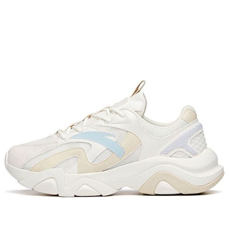 (WMNS) ANTA Life Series Sneakers 'White Yellow Blue' 922128881-2