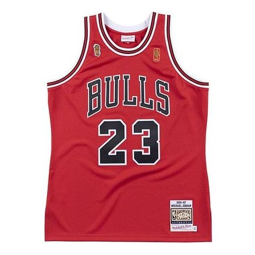 Mitchell & Ness NBA Authentic Jersey Chicago Bulls 1996-97 Michael Jordan 'Red' AJY4CP19014-CBUSCAR96MJO