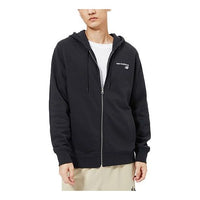 New Balance Men's New Balance Logo Sports Zipper Black MJ03907-BK