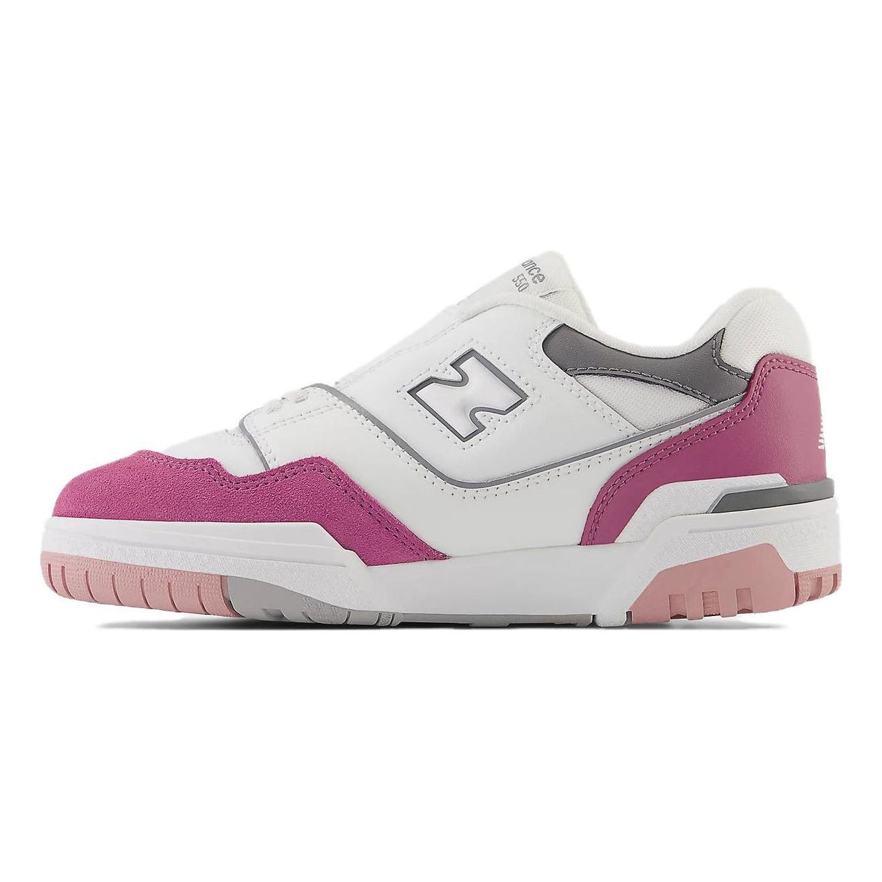 (PS) New Balance 550 Bungee Lace with Top Strap 'White Pink Moon' PHB550CK