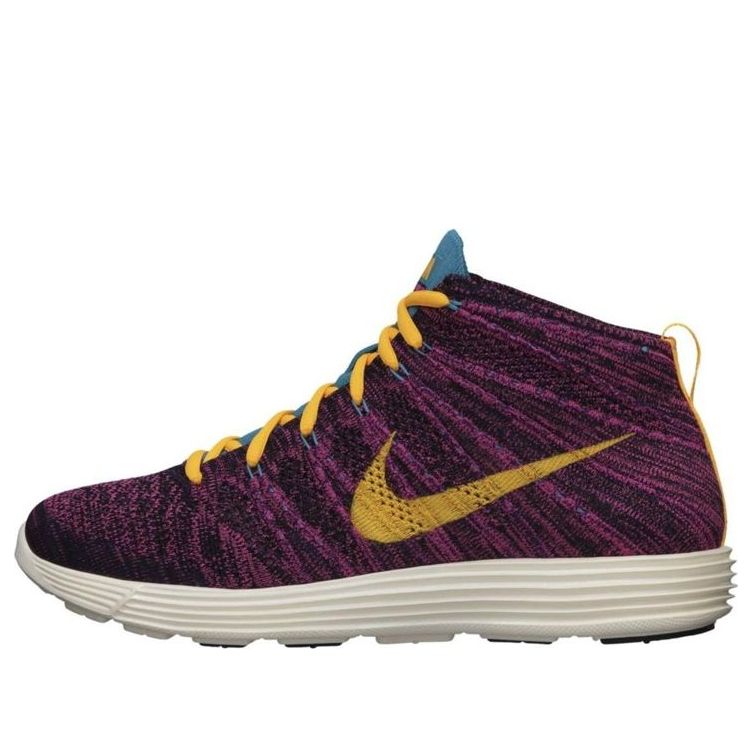 Nike Lunar Flyknit Chukka 'Grand Purple Laser Orange' 554969-085