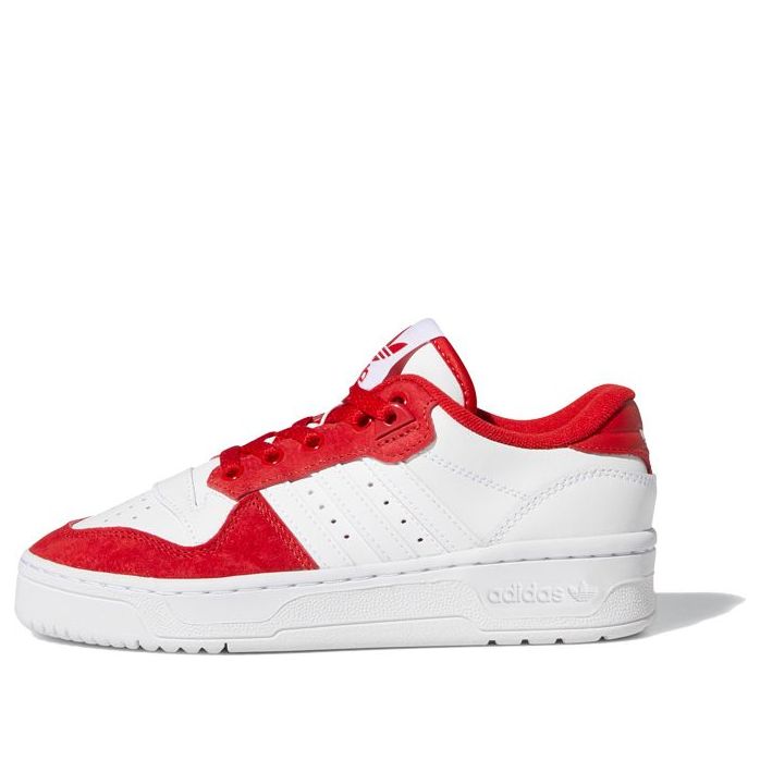 (GS) adidas originals Rivalry Low J 'White Red' FV4948