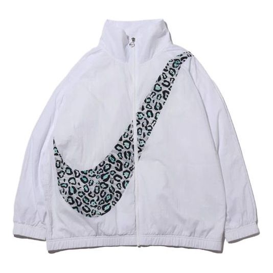 (WMNS) Nike As Nike Sportswear Animal Swsh Jkt White CT1699-100