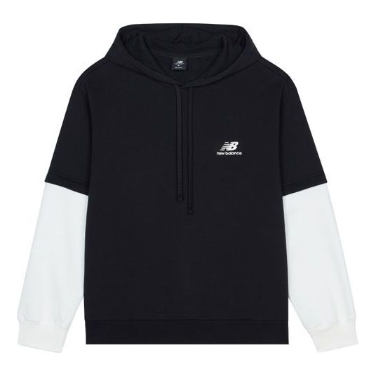 New Balance Colorblock Shoulder Drop Couple Style Black AMT13342-BK