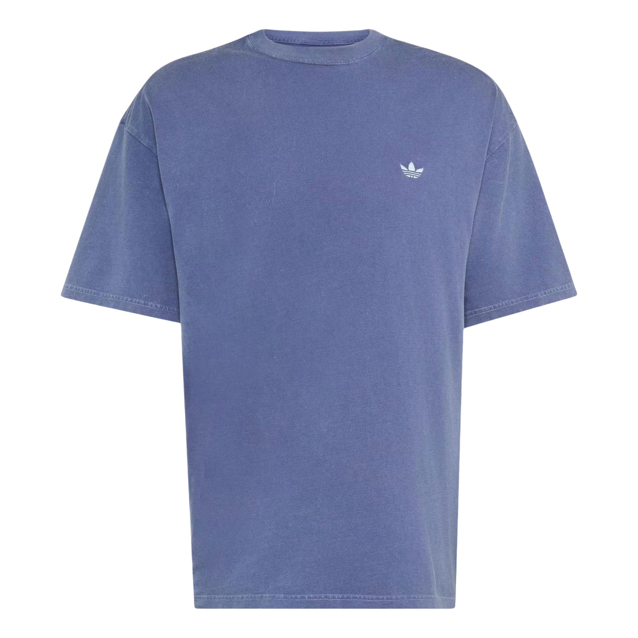 adidas Trefoil Essentials Washed Loose Dropped T-Shirt Asia Sizing 'Dark Blue' LC6376