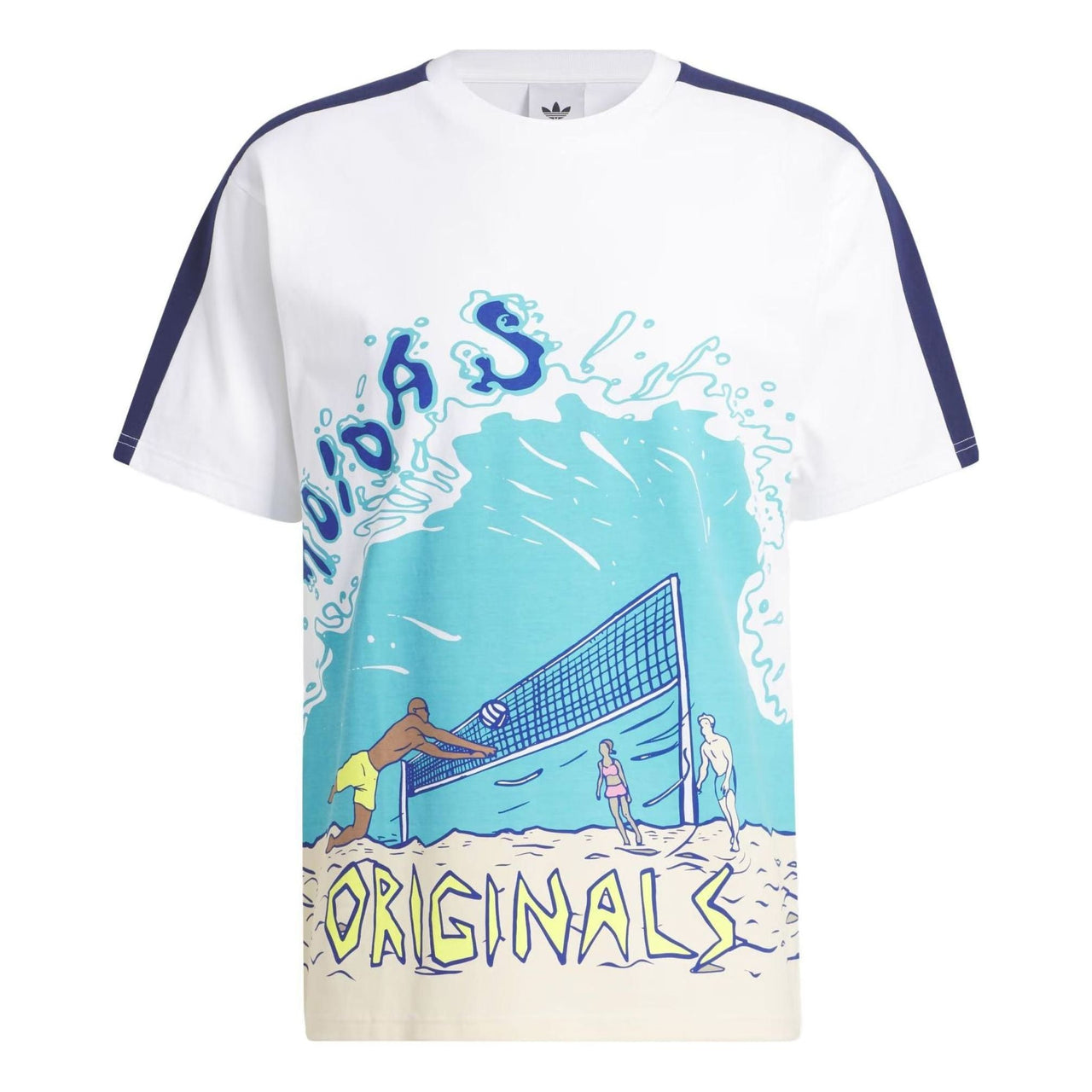 adidas Beach Sports Art Tee 'White' IN4777