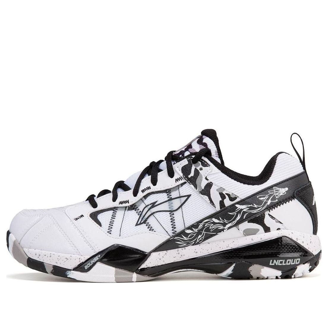 Li-Ning Invincible Ace 'Standard White Black Camo' AYAR015-3