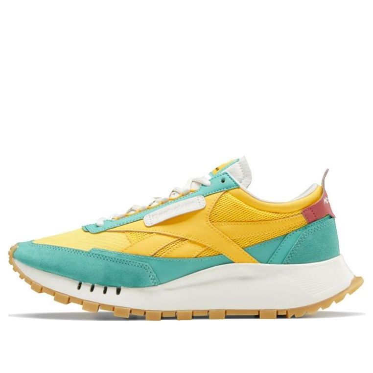 Kakao x Reebok Unisex Classic Legacy Running Shoes Yellow/Green GZ6149