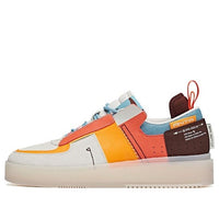 ANTA Skateboarding Series Sneakers 'White Orange Brown' 912048020-4