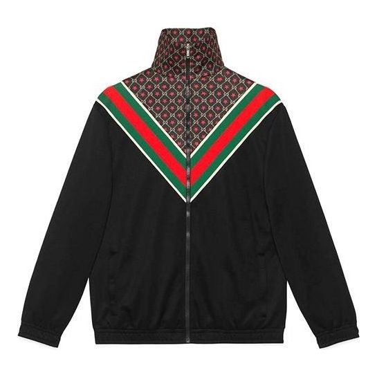 Gucci GG Star Oversize Jersey Jacket 'Black' 575734-XJBA5-1145