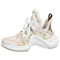 (WMNS) LOUIS VUITTON LV Archlight Sneakers 'Beige Monogram Gold' 1ABHQ5