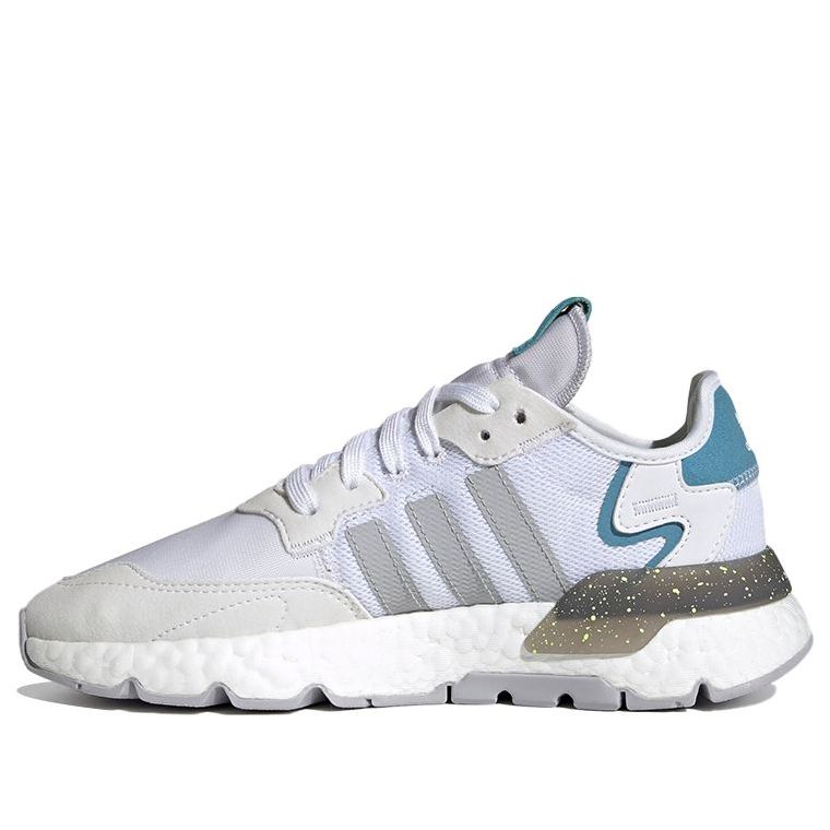 (WMNS) adidas originals Nite Jogger Shoes White/Blue FX6904