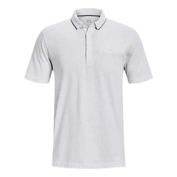 Under Armour Luxe Polo Shirt 'White' 1377363-100