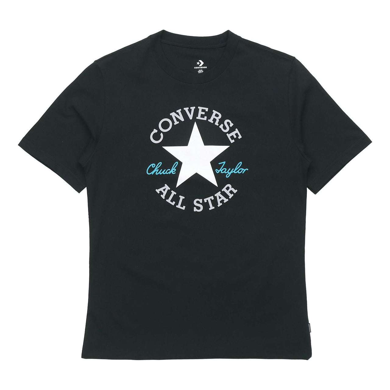 Men's Converse Printing Short Sleeve Black 10020526-A01