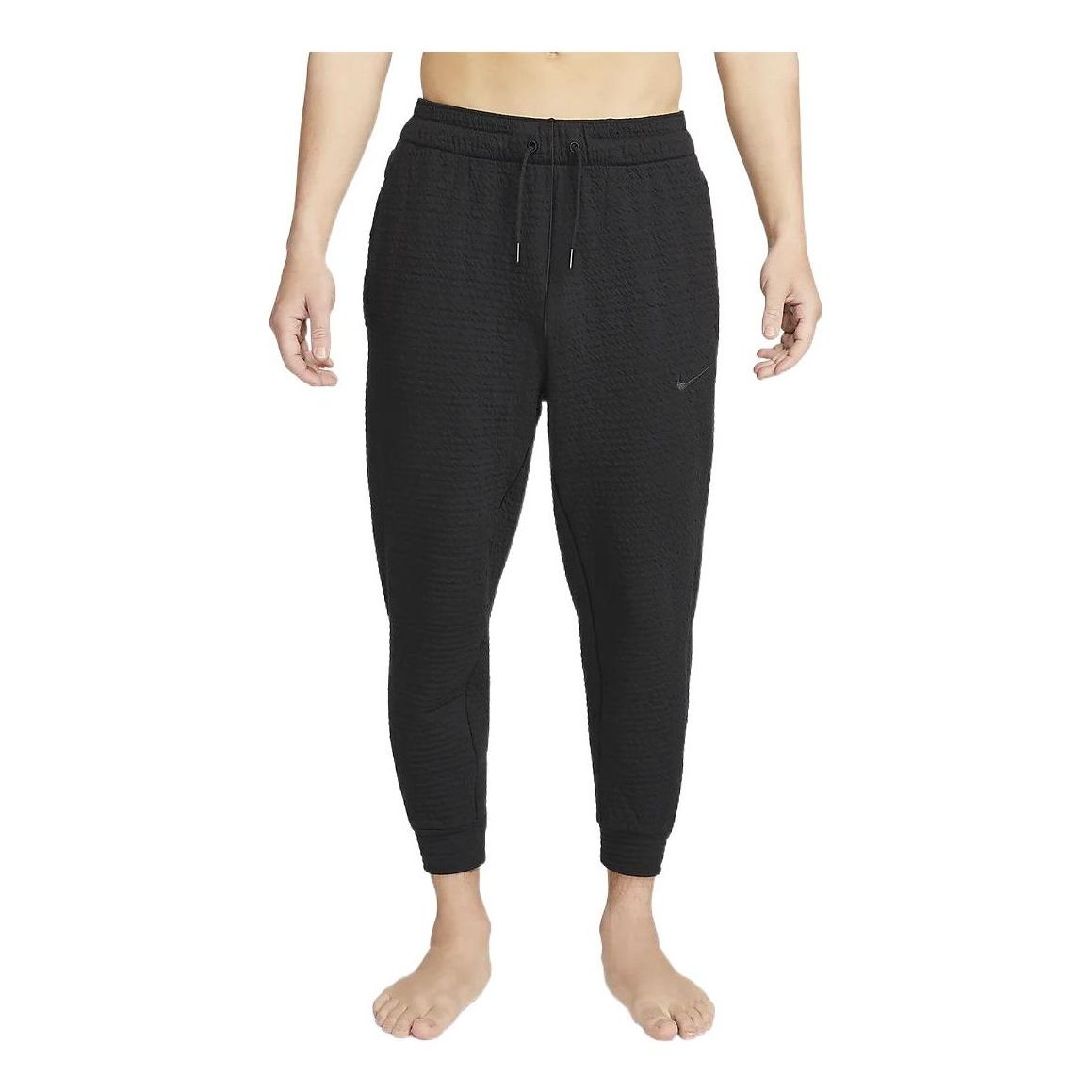 Nike Yoga Dry Fit Textured Pants 'Black' DV9886-010