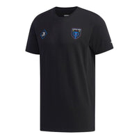 adidas neo Fav Art Snk Funny Printing Sports Round Neck Short Sleeve Black EI4529