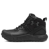 Under Armour Micro G Valsetz Mid Leather 'Black Jet Grey' 3024334-001