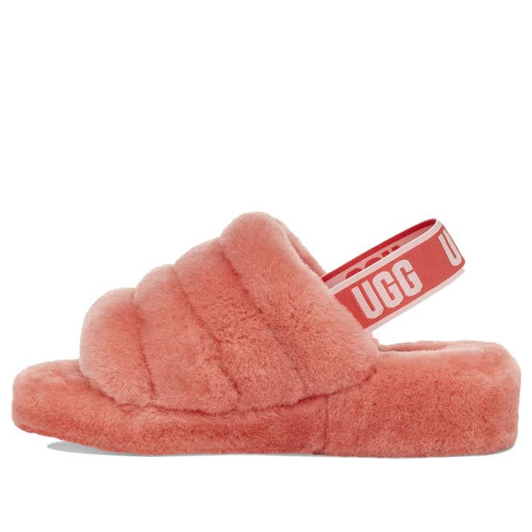 (WMNS) UGG Fluff Yeah Slide Thick Sole Slippers 1095119-VCRL