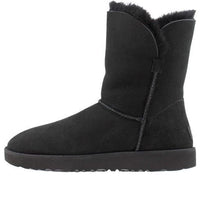 (WMNS) UGG Classic Cuff 'Black' 1016418-BLK