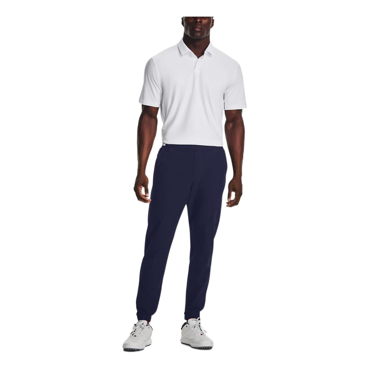 Under Armour Luxe Polo Shirt 'White' 1377362-100
