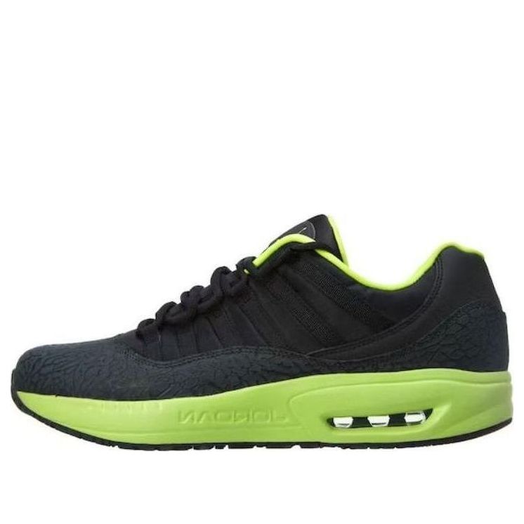 Air Jordan CMFT 11 VIZ Anthracite Volt 'Black Green' 444905-001
