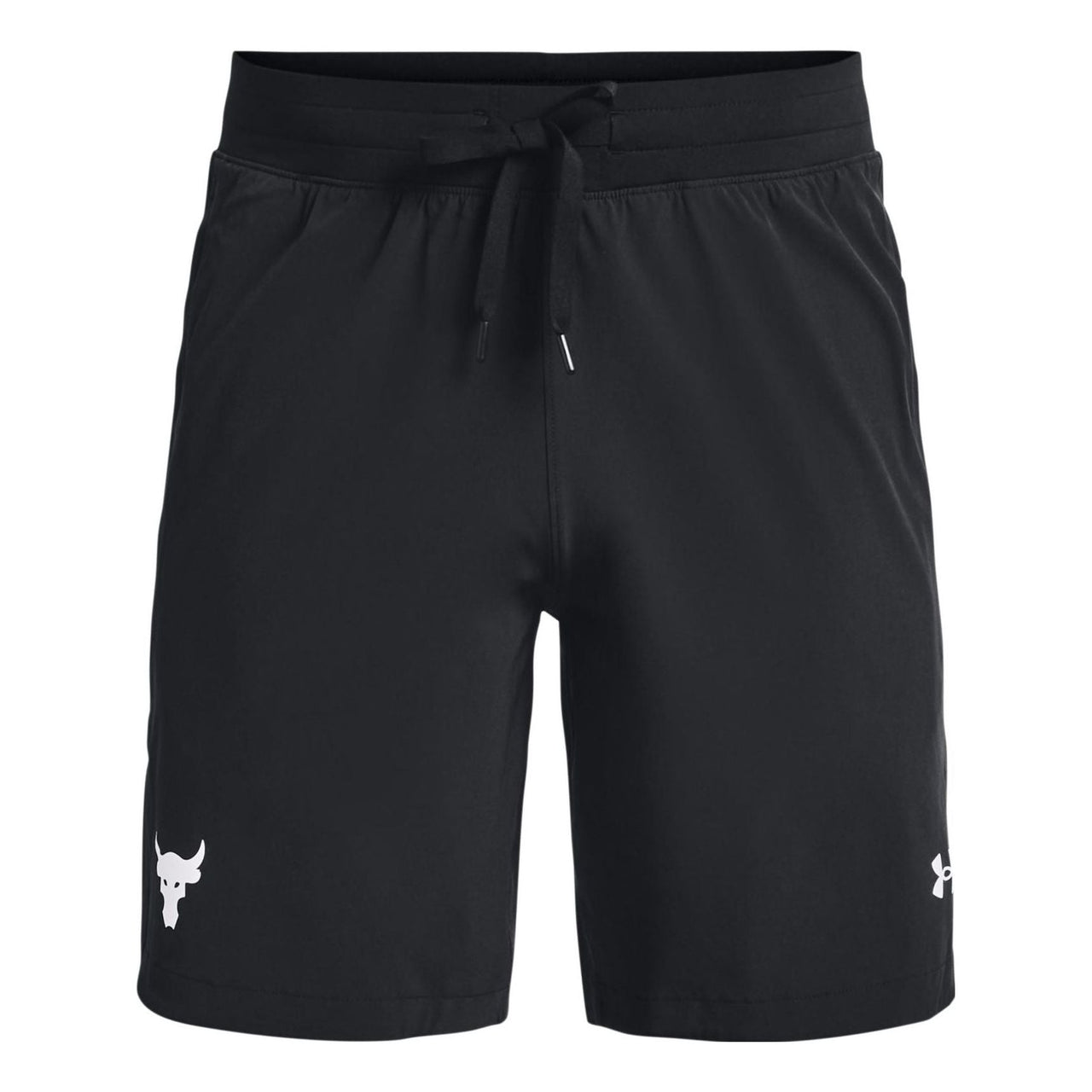 Under Armour Project Rock Snap Training Shorts Asia Sizing 'Black White' 1361616-002