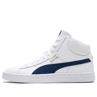 PUMA 1948 Mid Cozy Breathable Mid Tops Casual Skateboarding Shoes Unisex White 359169-08