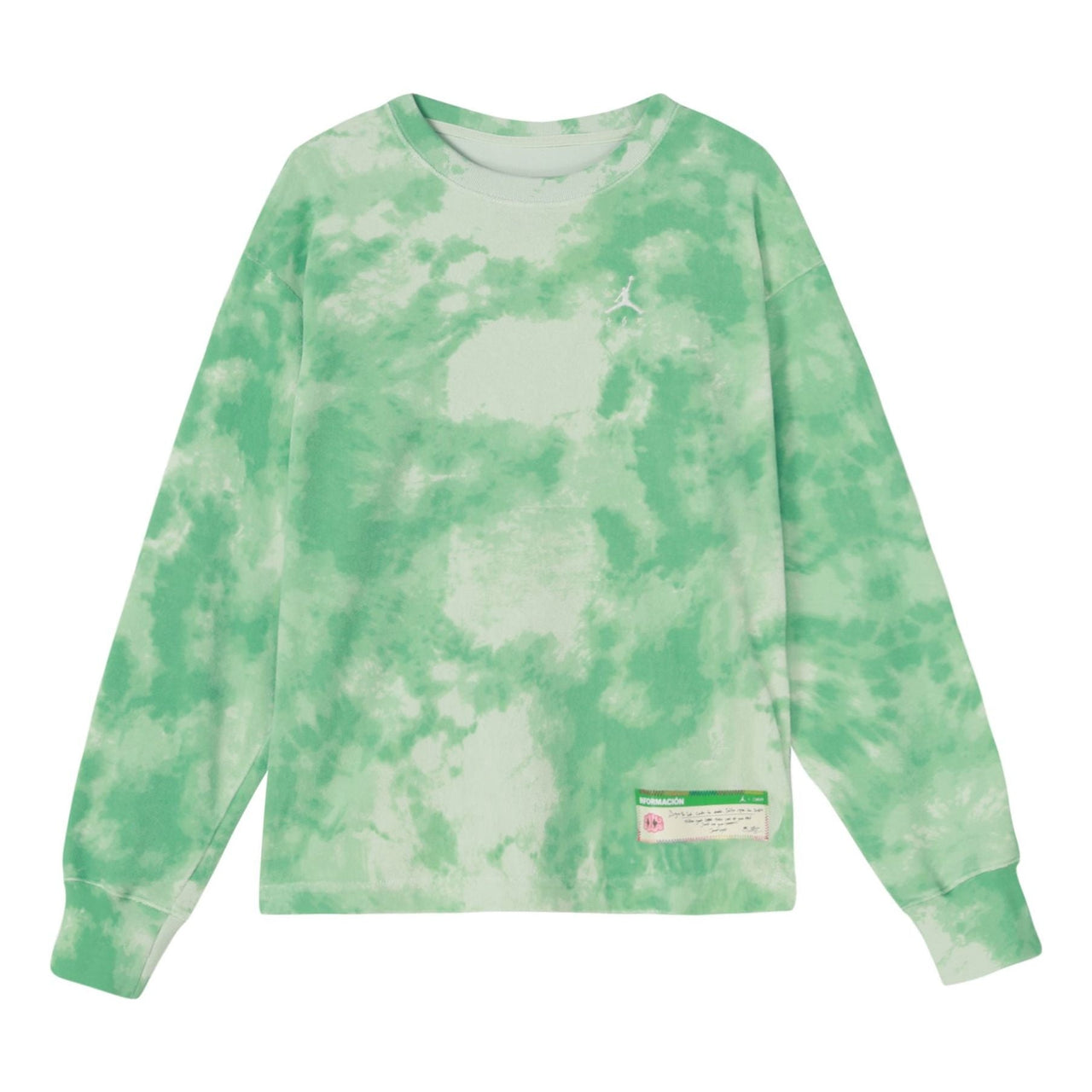 Air Jordan x J Balvin Tie Die Long Sleeves T-Shirt 'Green' DR3103-316