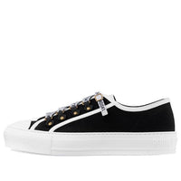 (WMNS) Dior Walk'N'Dior Low Top 'Black Canvas' KCK177CVA_S12X