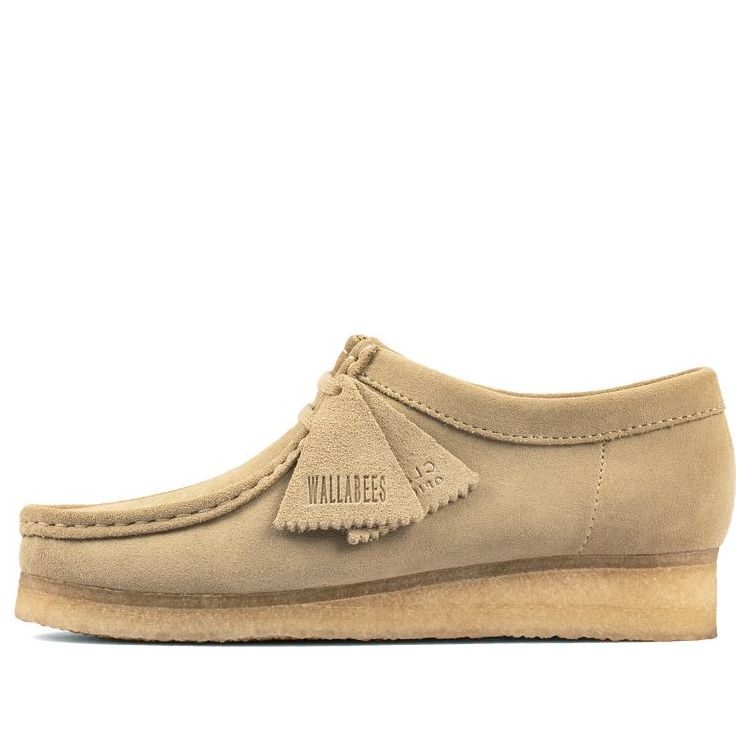 (WMNS) Clarks Originals Wallabee Boots 'Beige' 261555454